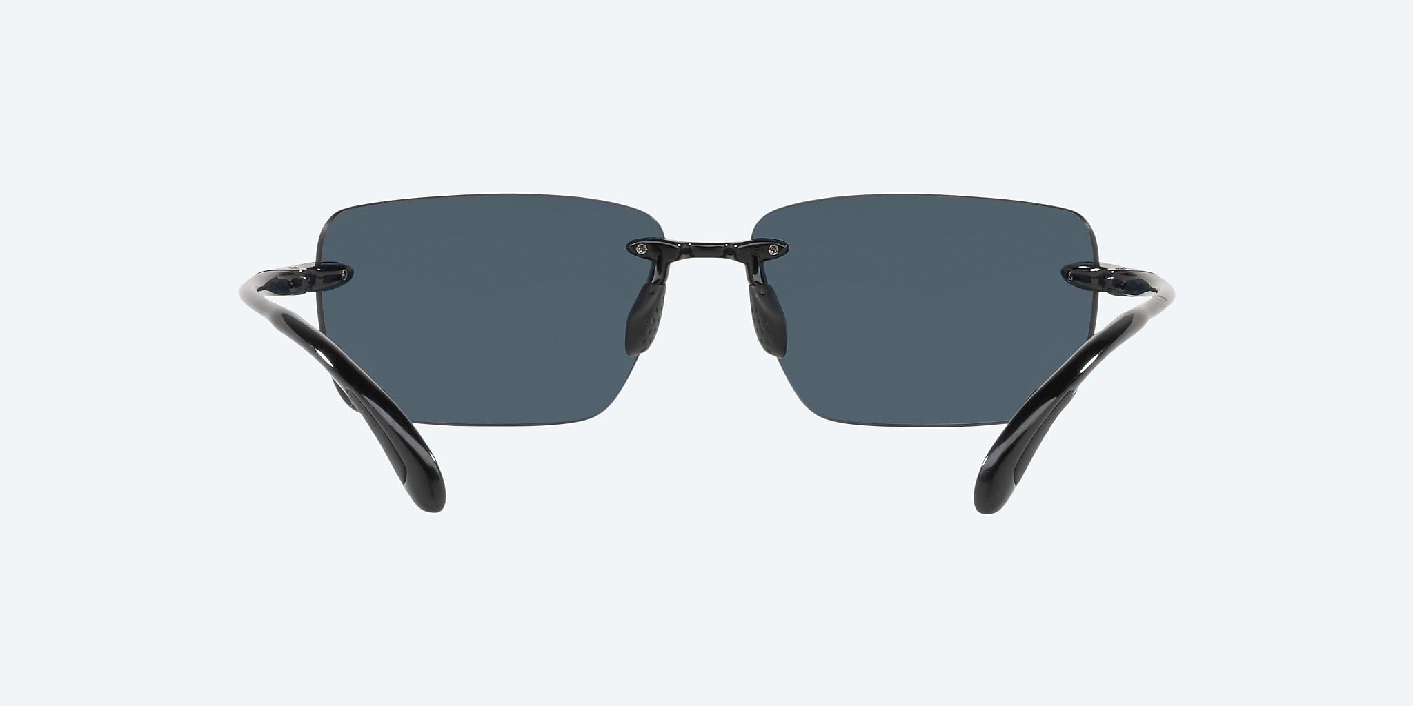 Lunettes de soleil Costa Gulf Shore M (66-15) avec Gris verre et Noir brillant monture Image 4 de 4