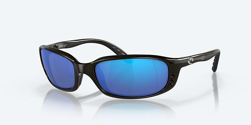 Sunglasses Costa Brine S (59-18) with Blue Mirror lens and Gunmetal frame Image 1 of 7