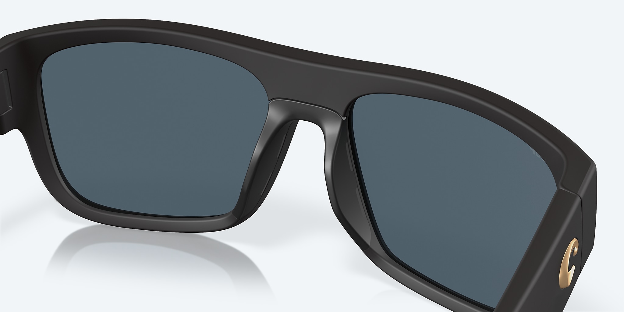 Sunglasses Costa Sampan XL (58-17) with Gray lens and Matte Black Ultra frame Image 7 of 7