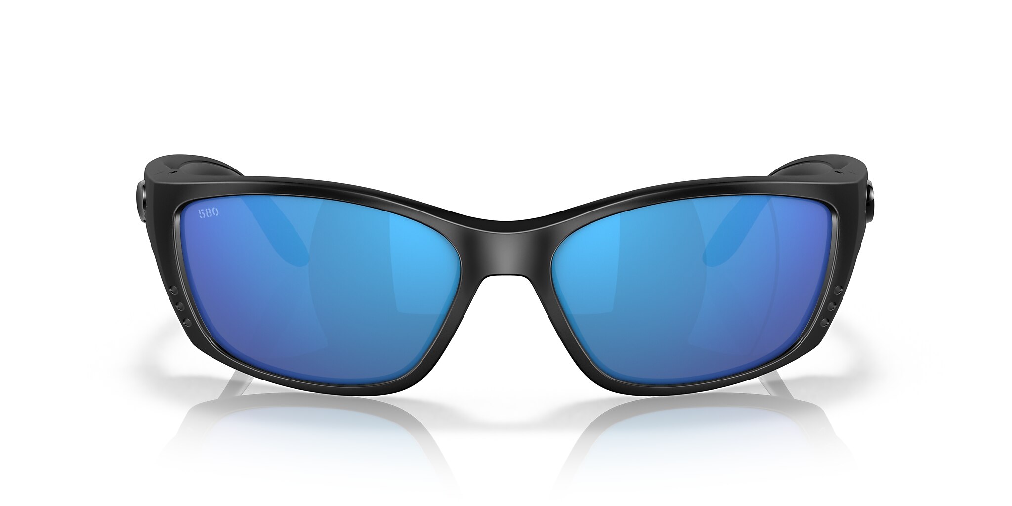 Costa Fisch XL (64-17) with Blue Mirror lenses and Blackout frame