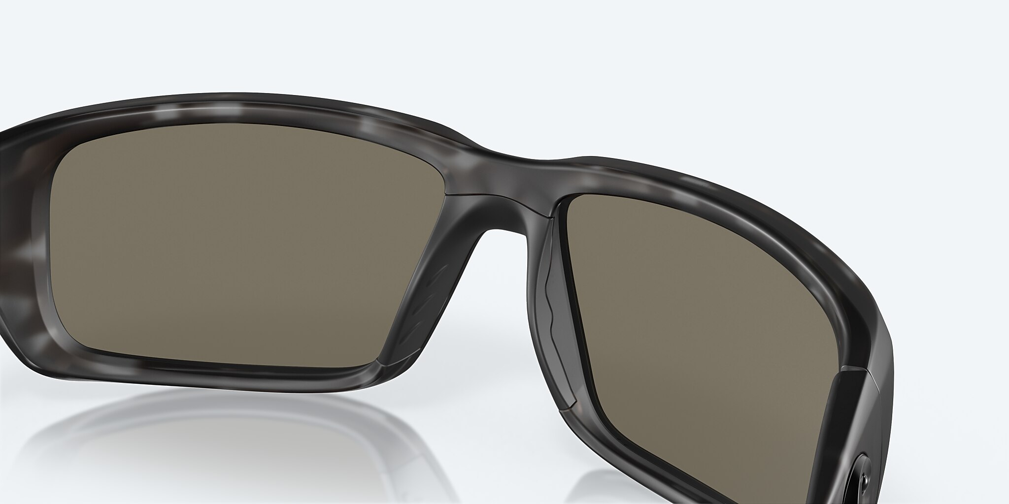 Lunettes de soleil Costa Ocearch® Fantail M (59-14) avec Effet miroir Bleu verre et Requin-tigre Ocearch monture Image 7 de 7