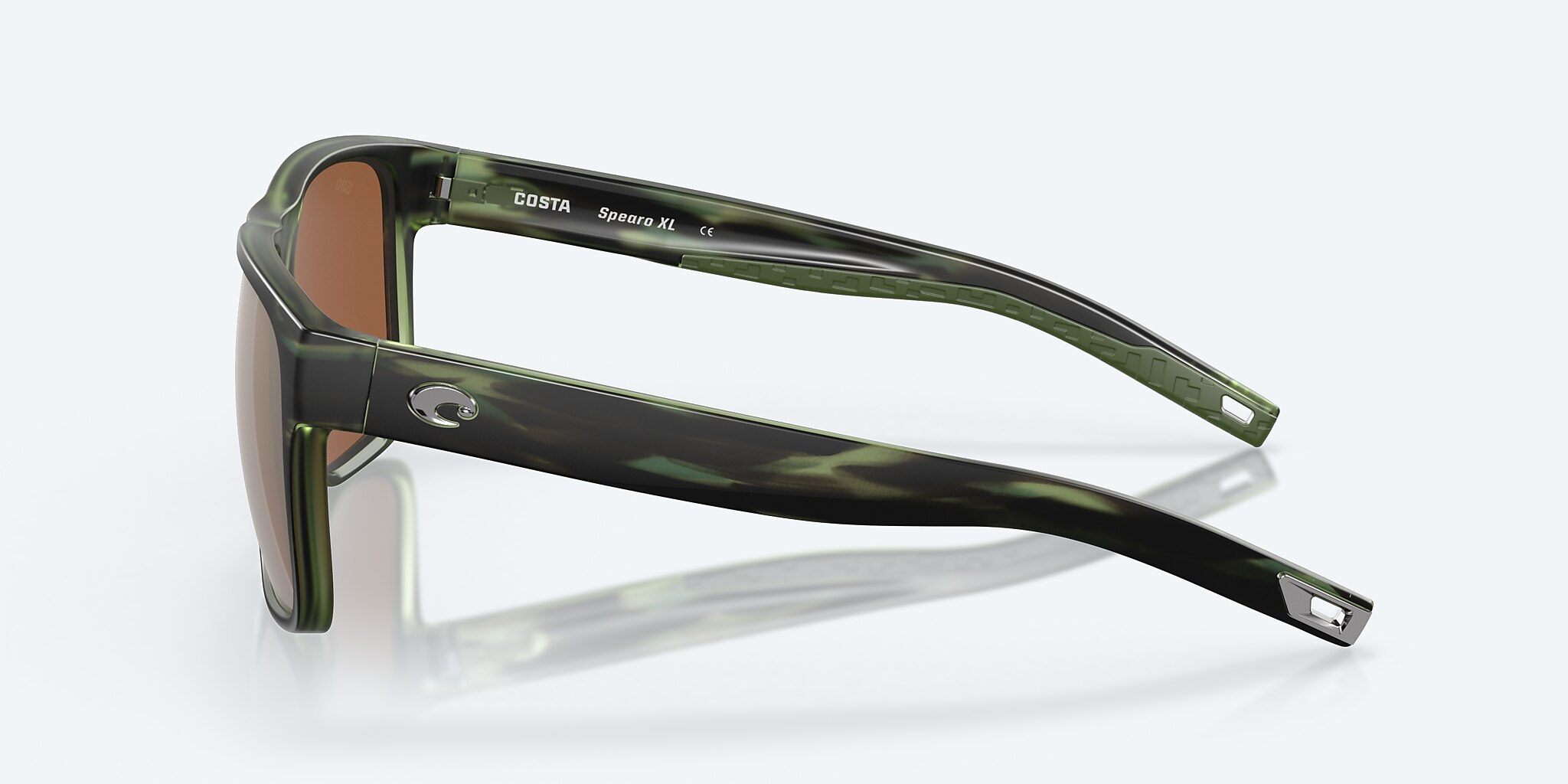 Sunglasses Costa Spearo XL XXL (59-17) with Copper Silver Mirror lens and Matte Reef frame Image 3 of 7