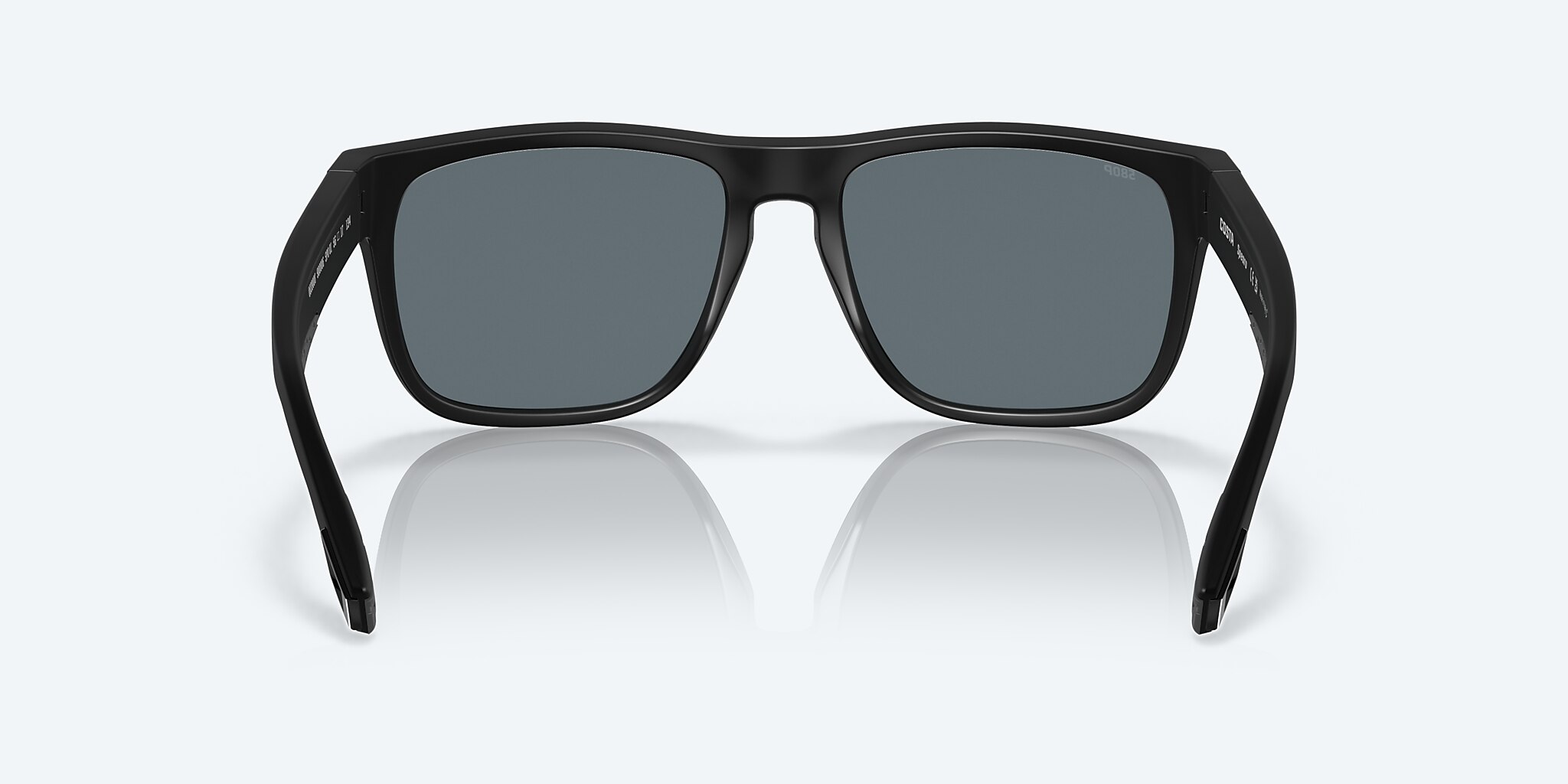 Sunglasses Costa Spearo XXL (56-17) with Blue Mirror lens and Blackout frame Image 4 of 7