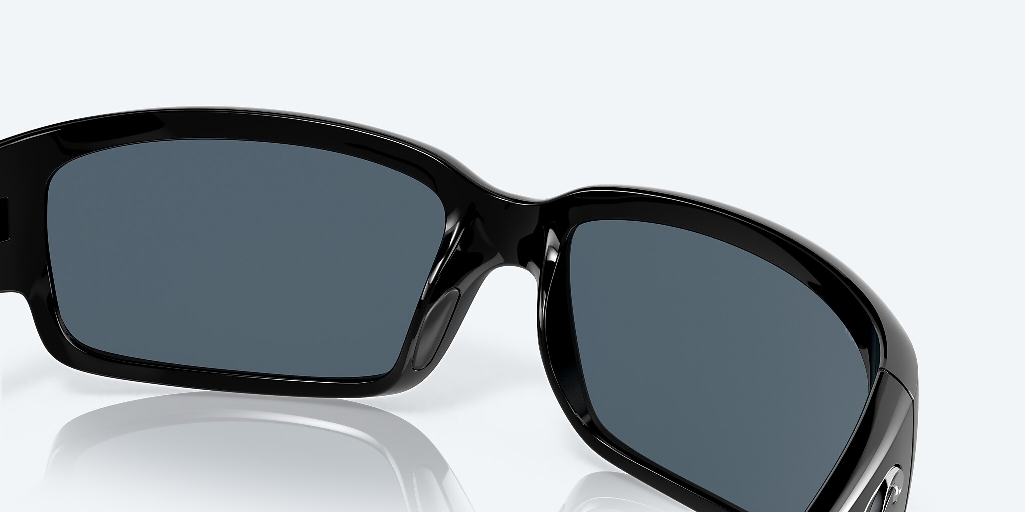 Sunglasses Costa Caballito M (59-15) with Gray lens and Shiny Black frame Image 7 of 7