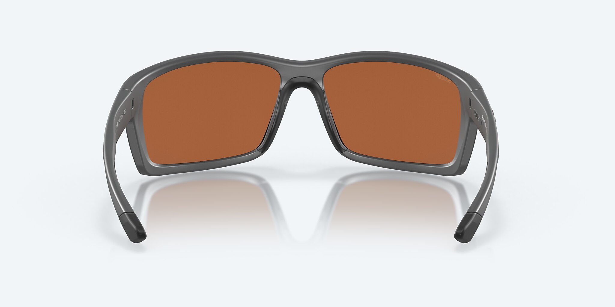 Sunglasses Costa Reefton XL (64-15) with Green Mirror lens and Matte Gray frame Image 4 of 7