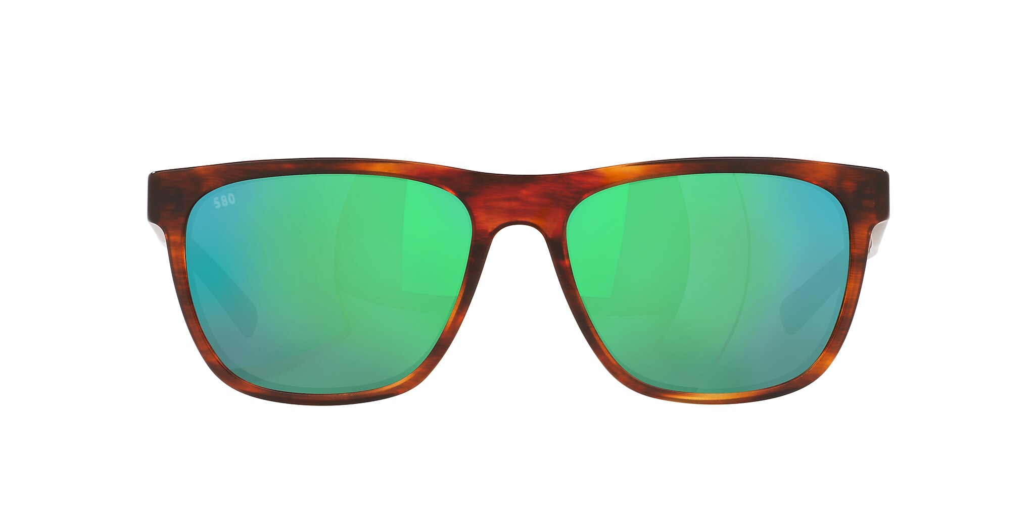 Costa Apalach XL (60-17) with Green Mirror lenses and Tortoise