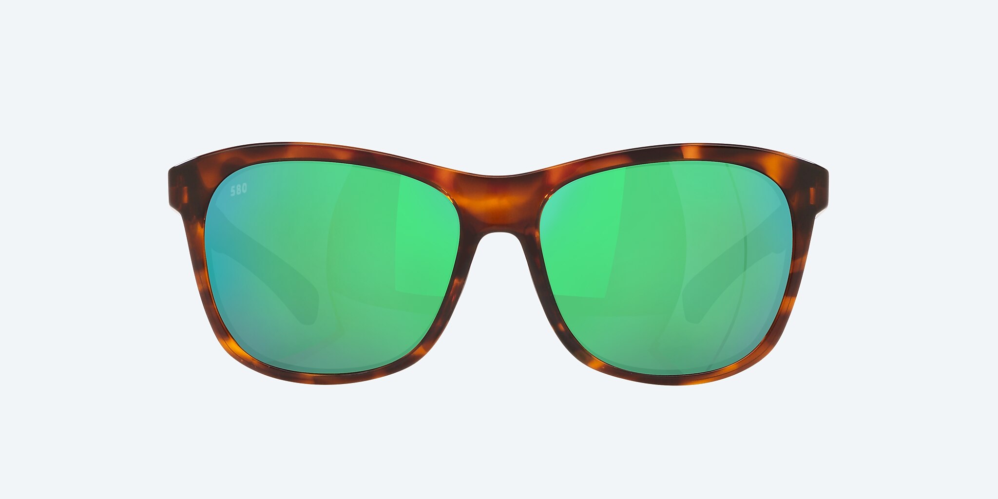 Sunglasses Costa Vela XL (56-15) with Green Mirror lens and Tortoise frame Image 2 of 4