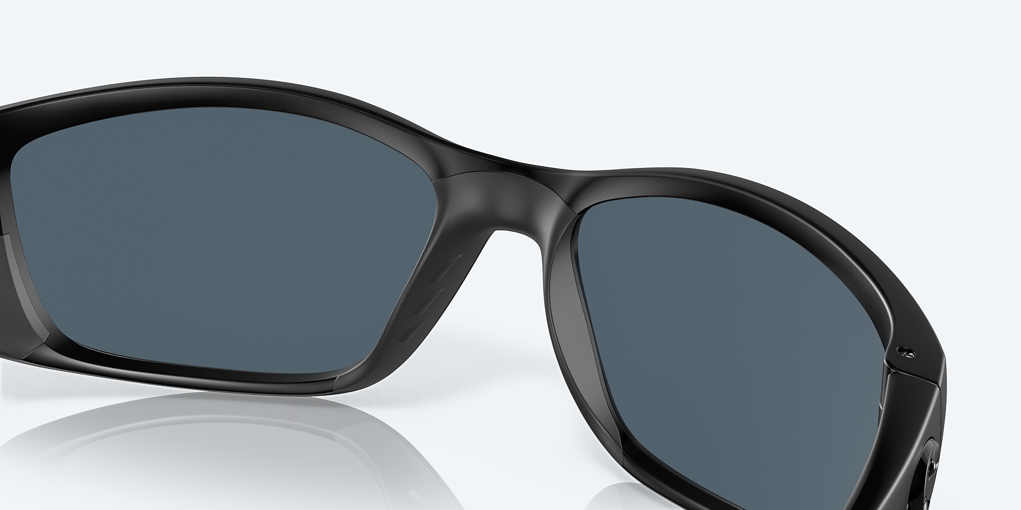 Sunglasses Costa Fisch XL (64-17) with Gray lens and Blackout frame Image 7 of 7