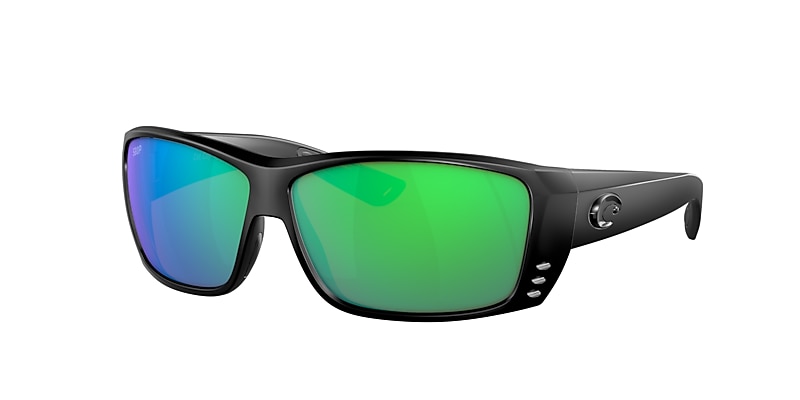 Costa Tuna Alley XL (62-11) with Green Mirror lenses and Tortoise