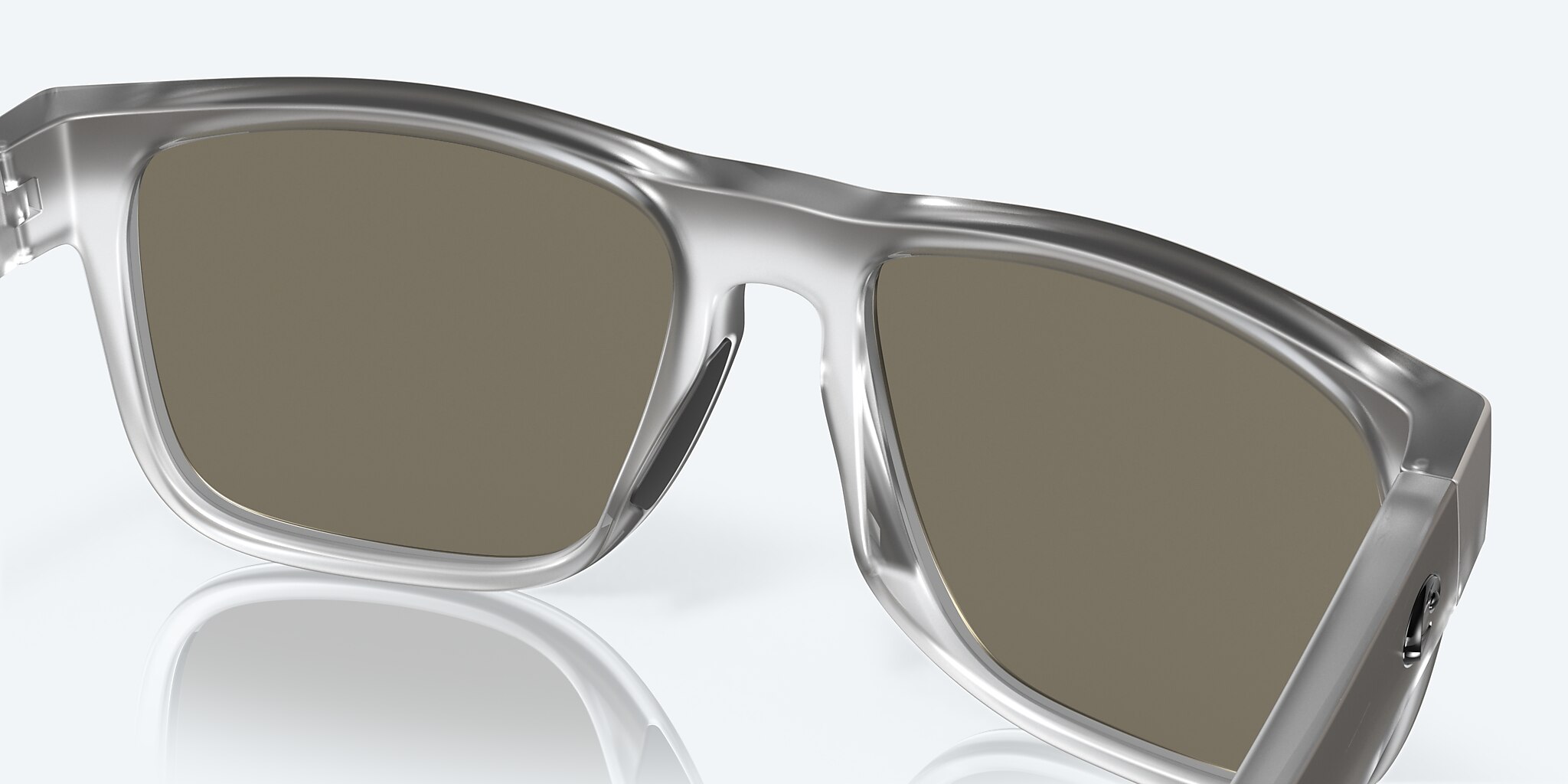 Sunglasses Costa Ocearch® Spearo XXL (56-17) with Blue Mirror lens and Ocearch Matte Fog Gray frame Image 7 of 7