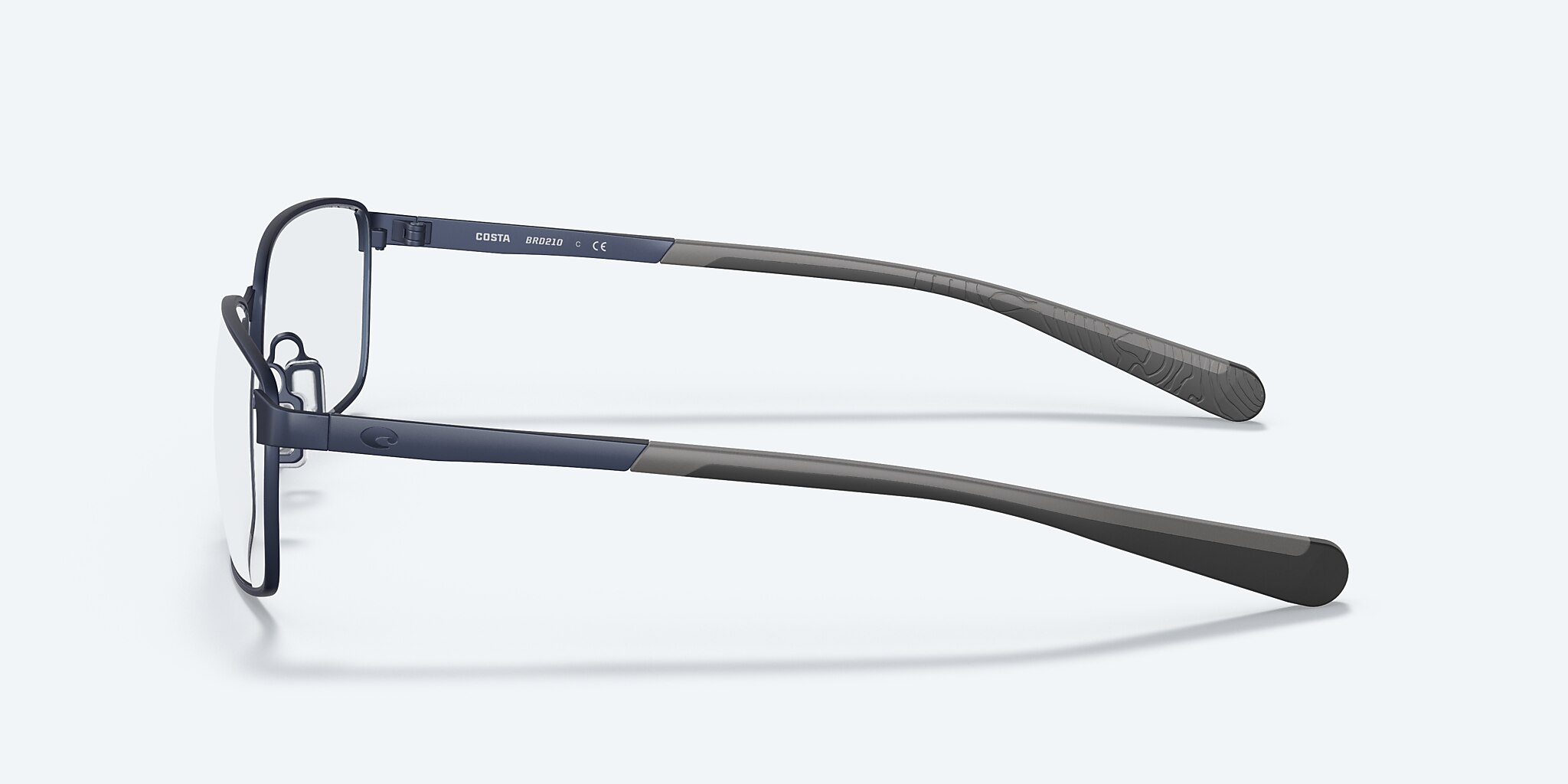 Eyeglasses Costa Bimini Road 210 S (53-18) with Demo Lens lens and Pacific Blue frame Image 3 of 5