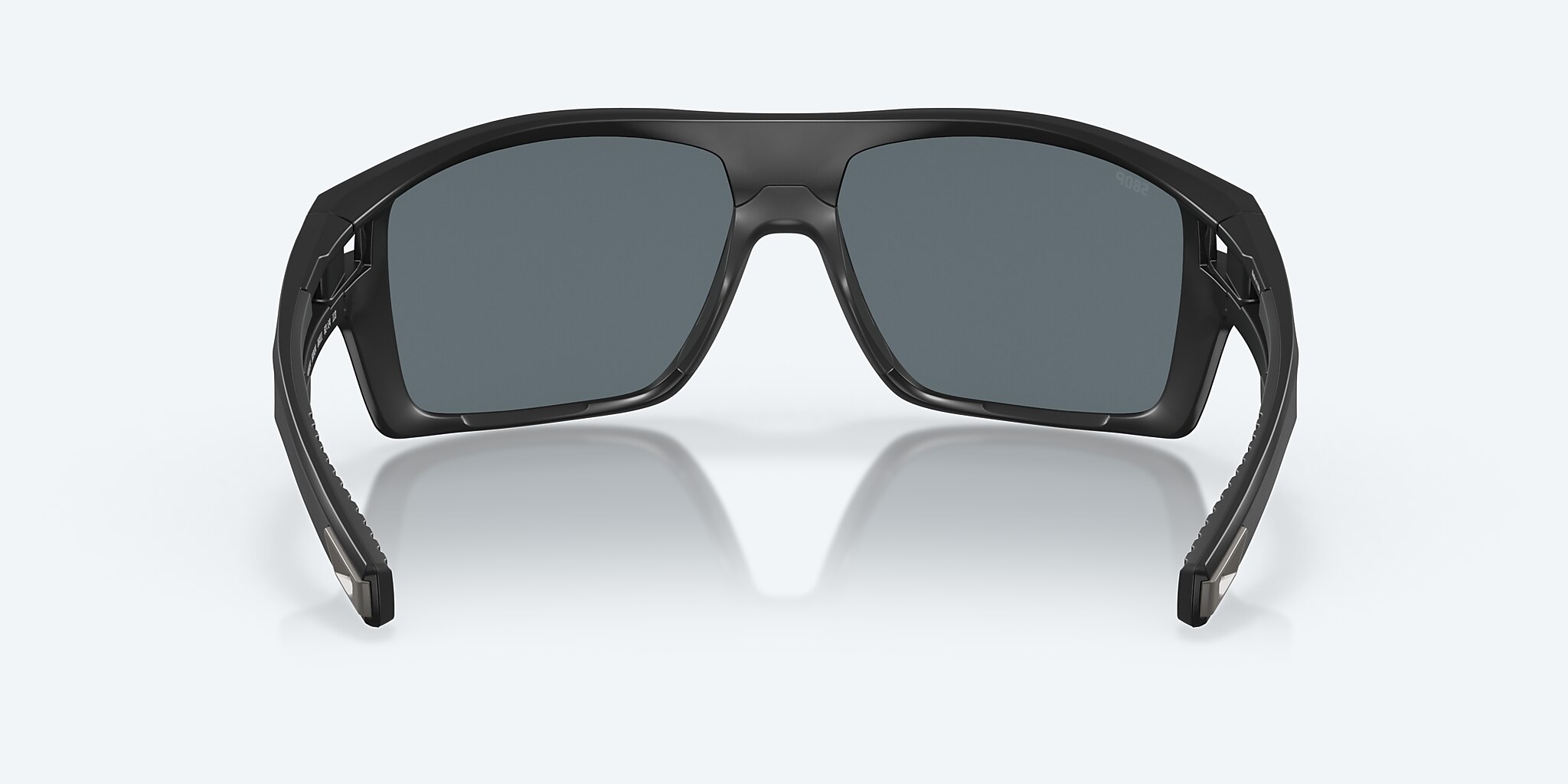 Lunettes de soleil Costa Diego XL (62-14) avec Effet miroir Bleu verre et Noir mat monture Image 4 de 7
