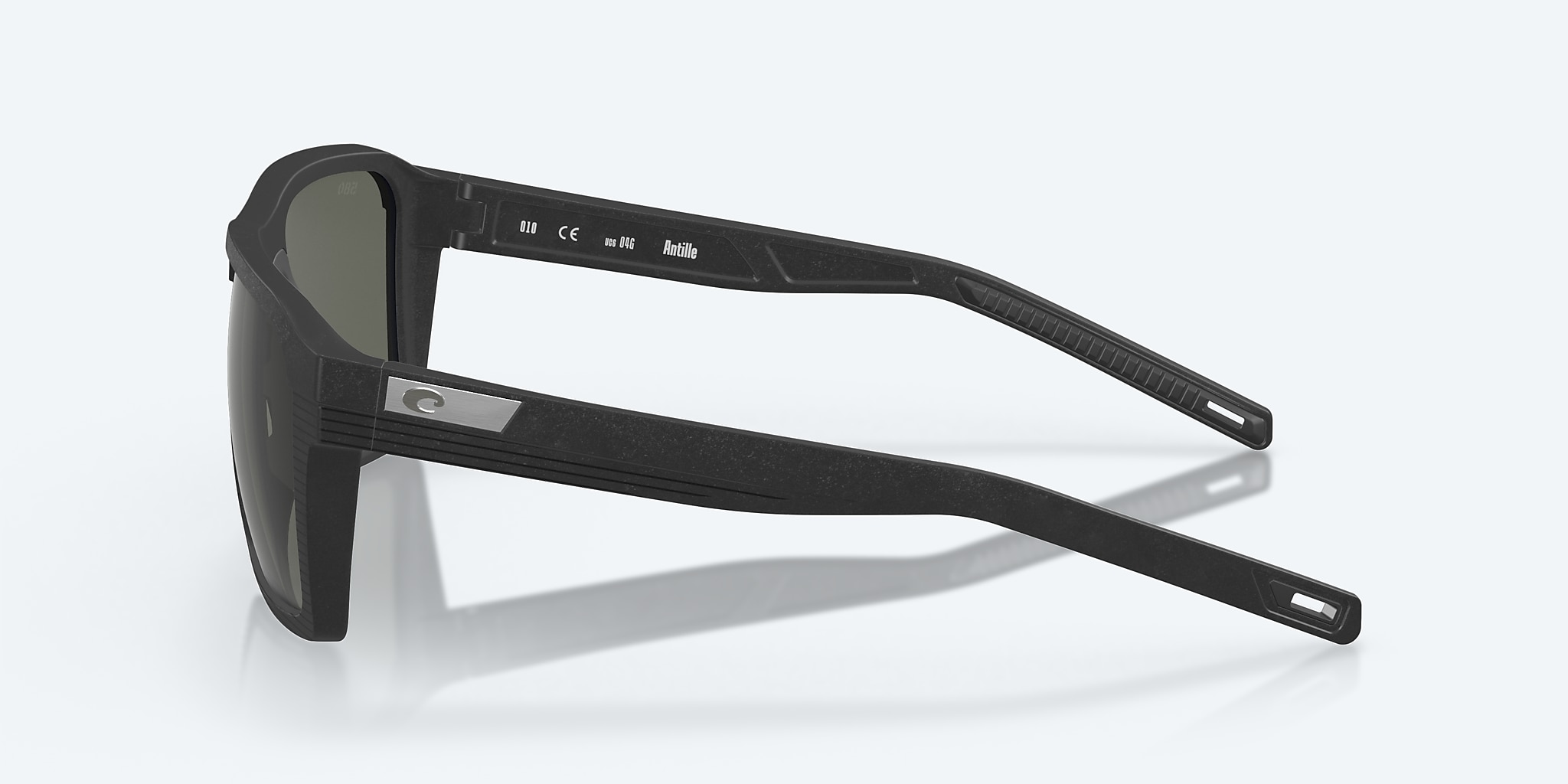 Sunglasses Costa Antille L (58-17) with Gray lens and Net Black frame Image 3 of 8