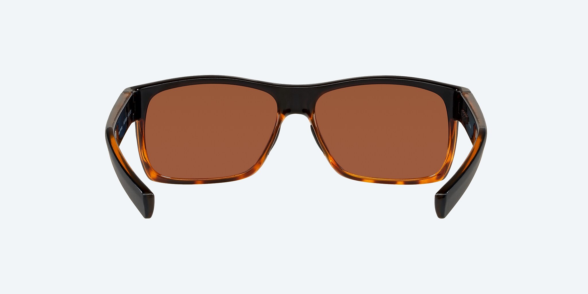 Sunglasses Costa Half Moon M (60-14) with Green Mirror lens and Black/Shiny Tortoise frame Image 4 of 4