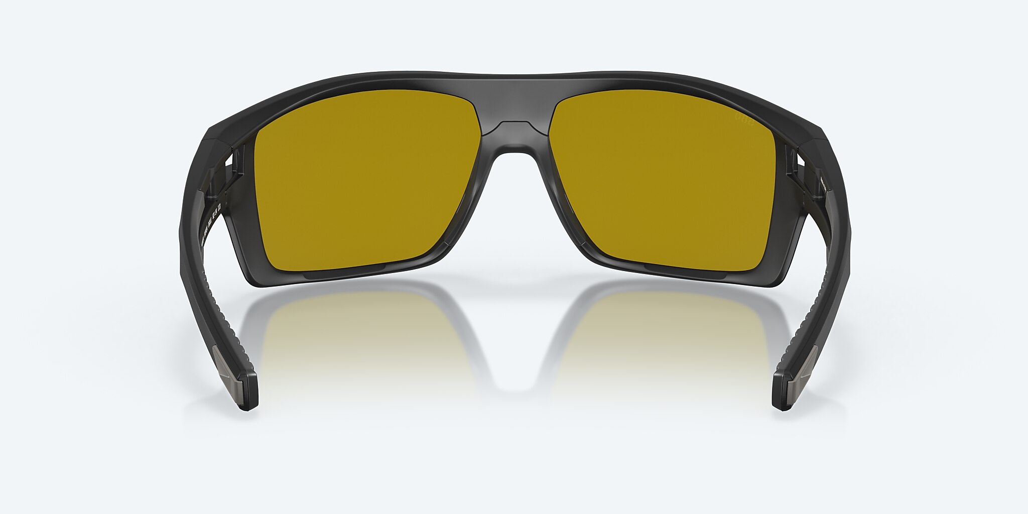 Sunglasses Costa Diego XL (62-14) with Sunrise Silver Mirror lens and Matte Black frame Image 4 of 8