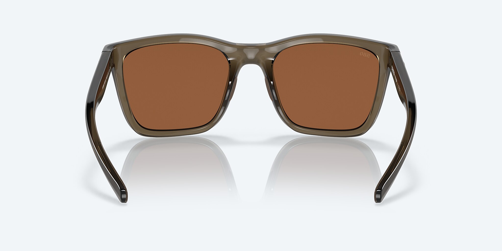 Sunglasses Costa Panga XXL (56-20) with Copper Silver Mirror lens and Shiny Taupe Crystal frame Image 4 of 7