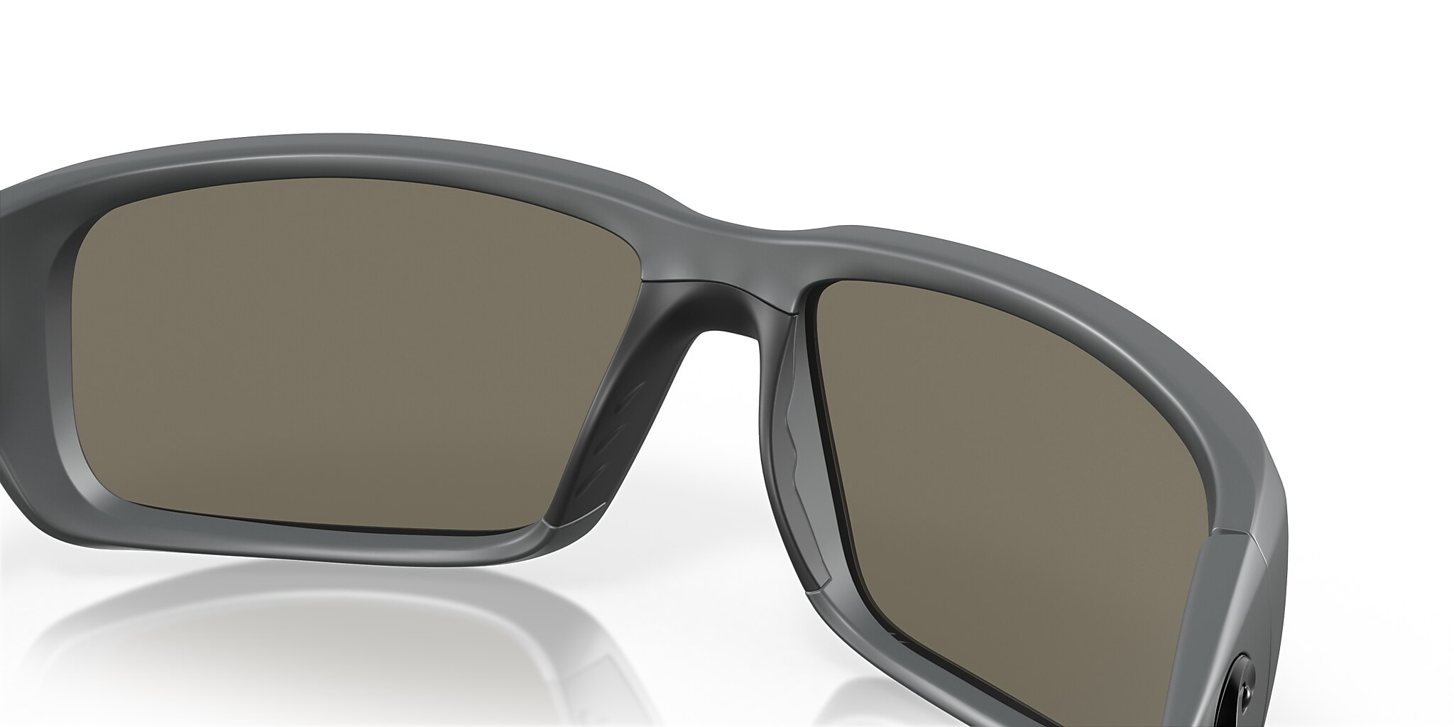 Costa Fantail M (59-14) with Blue Mirror lenses and Matte Gray