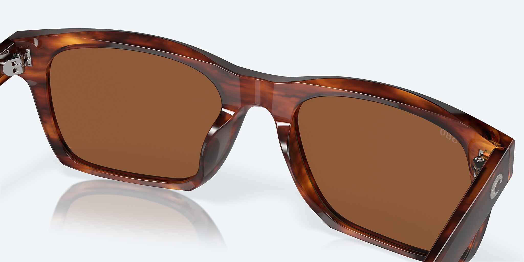 Sunglasses Costa Tybee M (55-19) with Copper lens and Tortoise frame Image 7 of 8