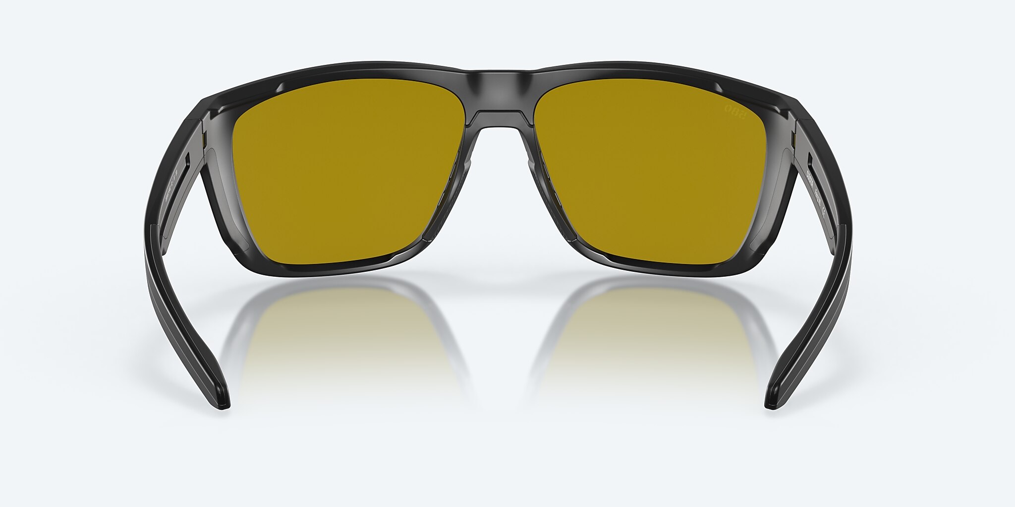 Sunglasses Costa Ferg XL XXL (62-16) with Sunrise Silver Mirror lens and Matte Black frame Image 4 of 8