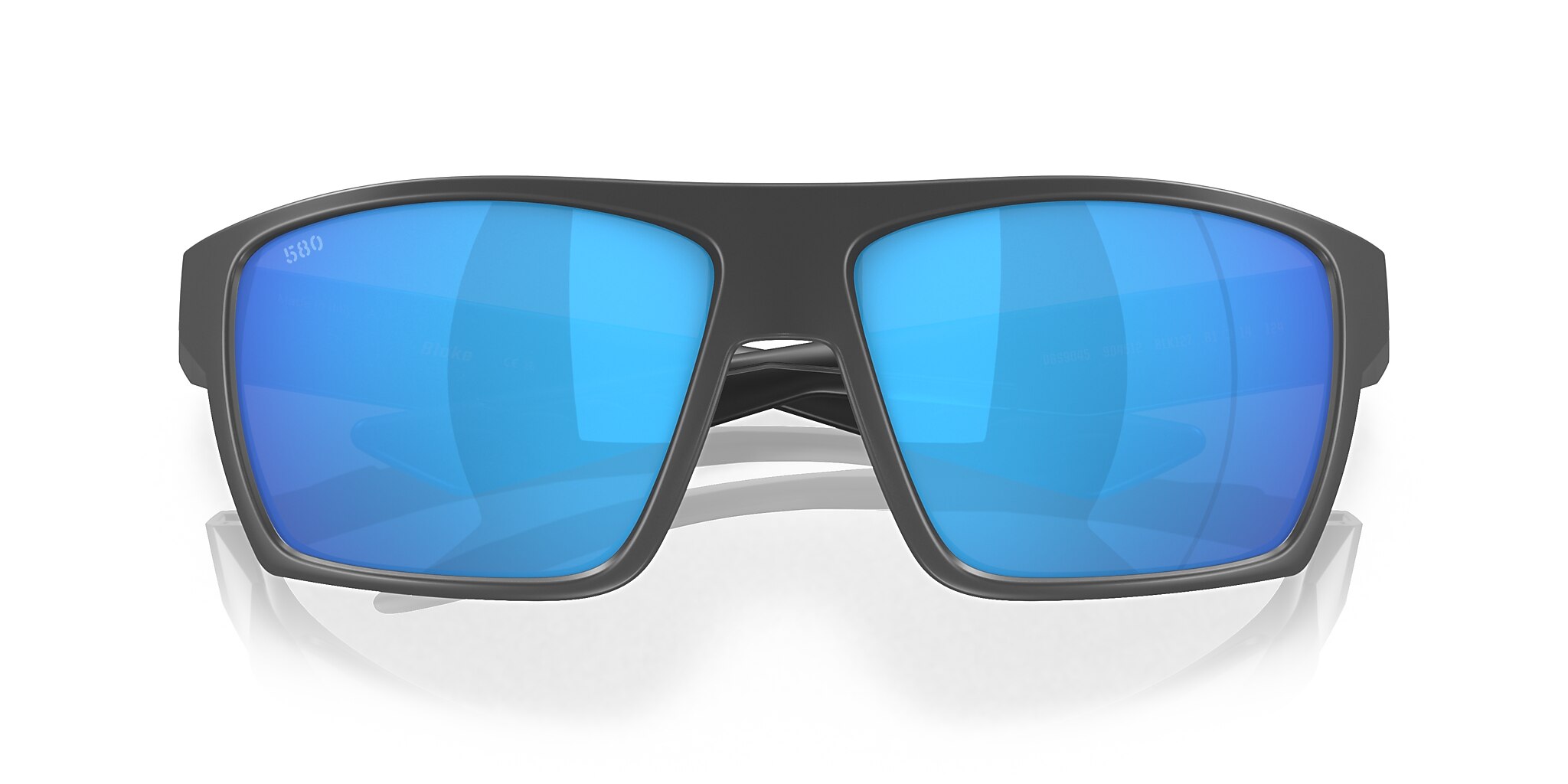 Costa Bloke XL (61-14) with Blue Mirror lenses and Matte Gray