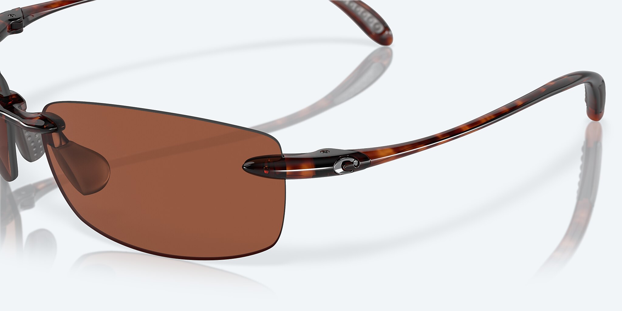 Sunglasses Costa Ballast M (60-15) with Copper lens and Tortoise frame Image 6 of 7