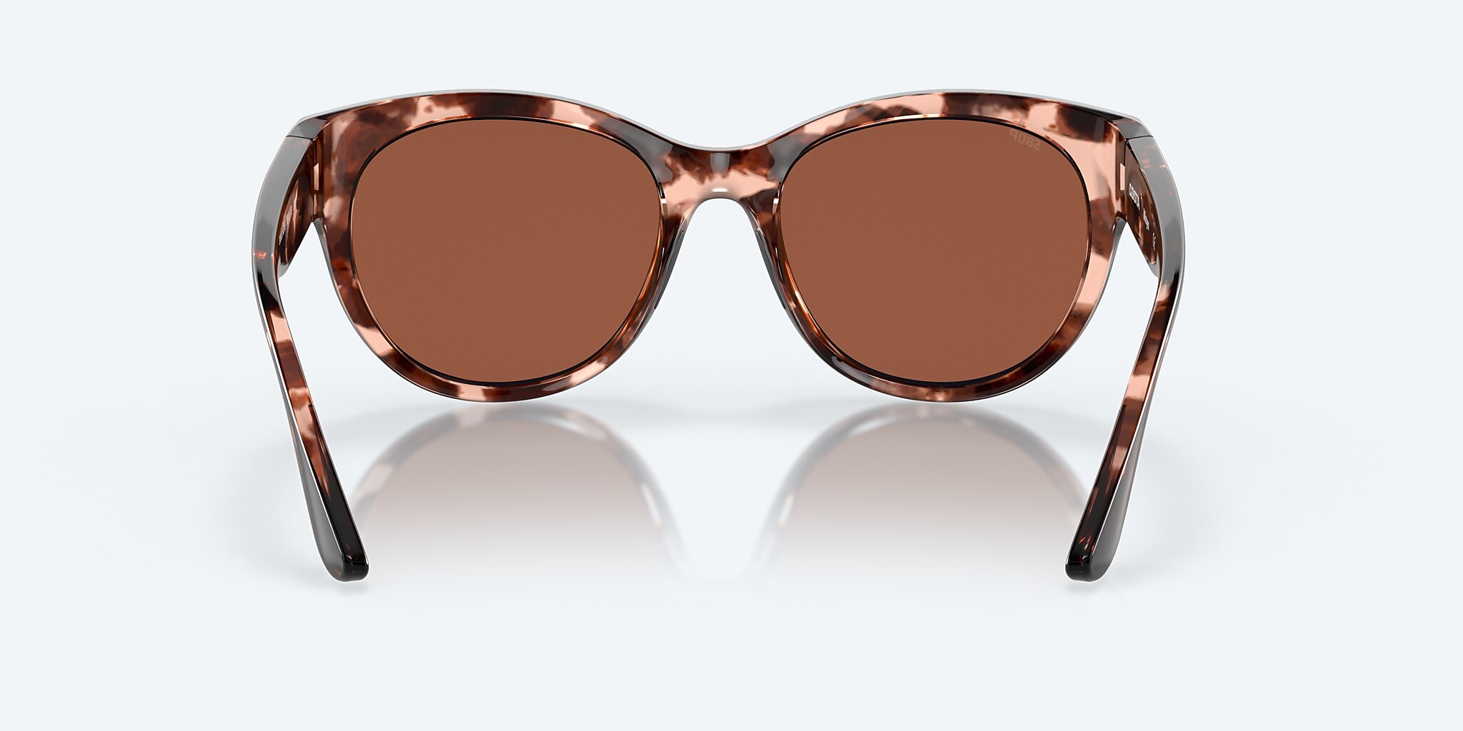 Sunglasses Costa Maya XL (55-19) with Copper lens and Shiny Coral Tortoise frame Image 4 of 7