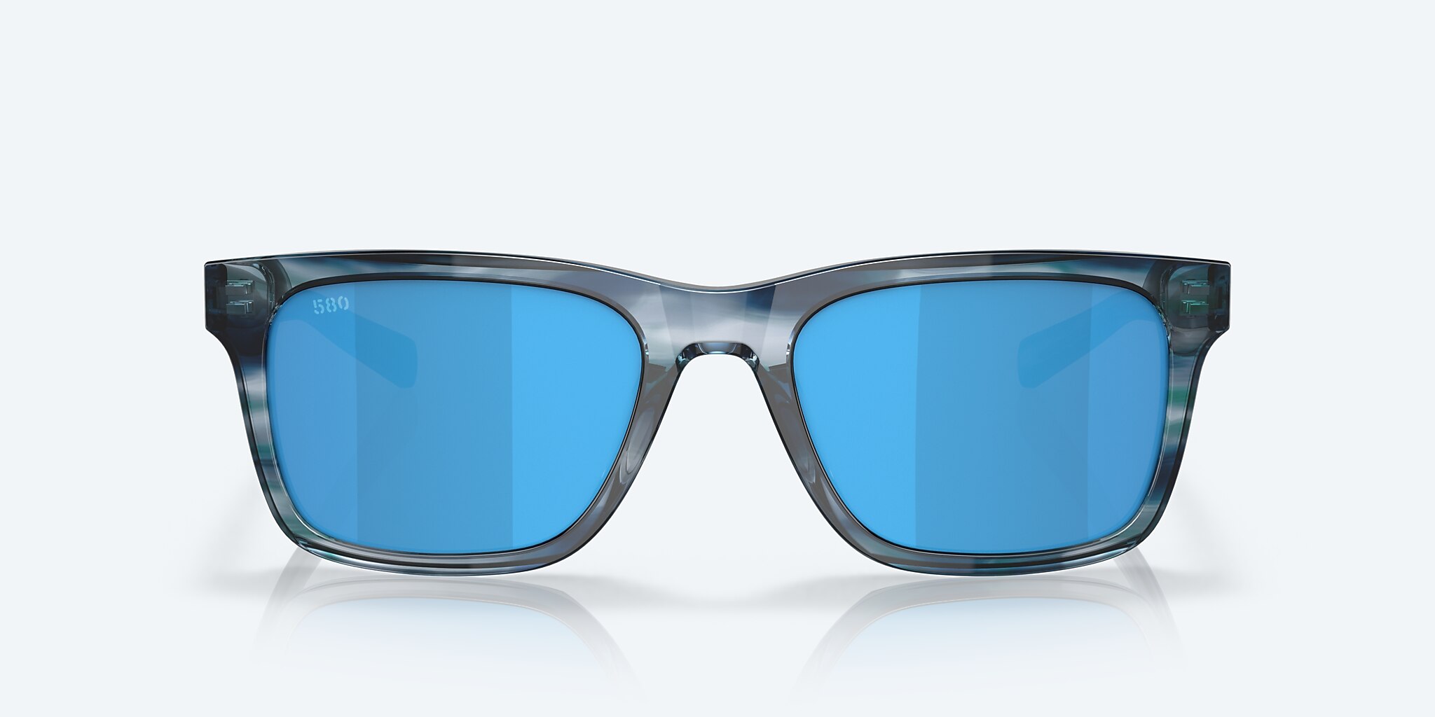 Sunglasses Costa Tybee M (55-19) with Blue Mirror lens and Ocean Currents frame Image 2 of 8
