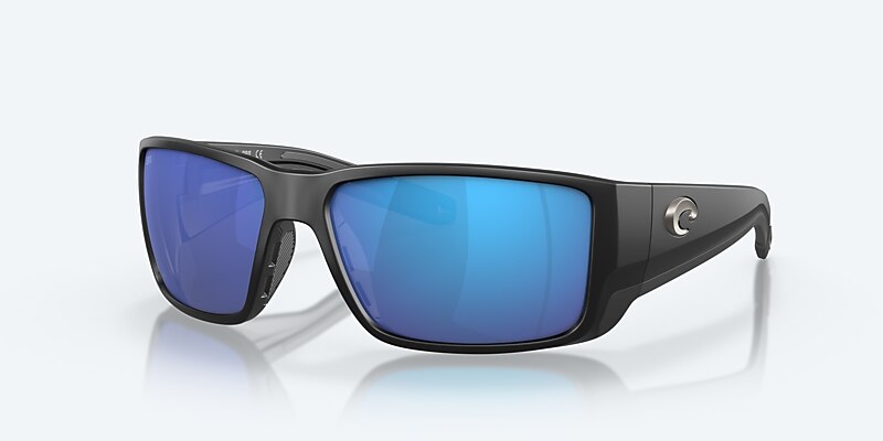 Sunglasses Costa Blackfin PRO L (60-16) with Blue Mirror lens and Matte Black frame Image 1 of 8