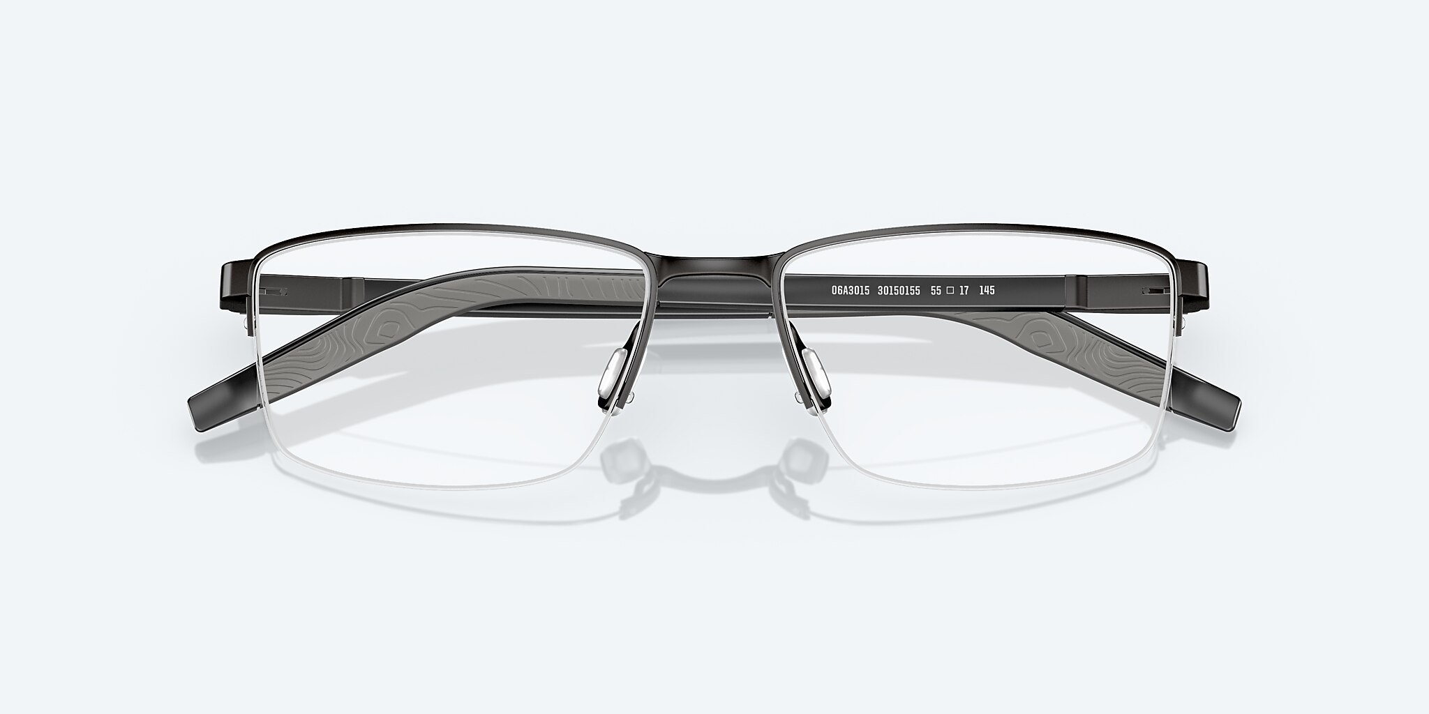Eyeglasses Costa Bimini Road 310 M (55-17) with Demo Lens lens and Black frame Image 5 of 7