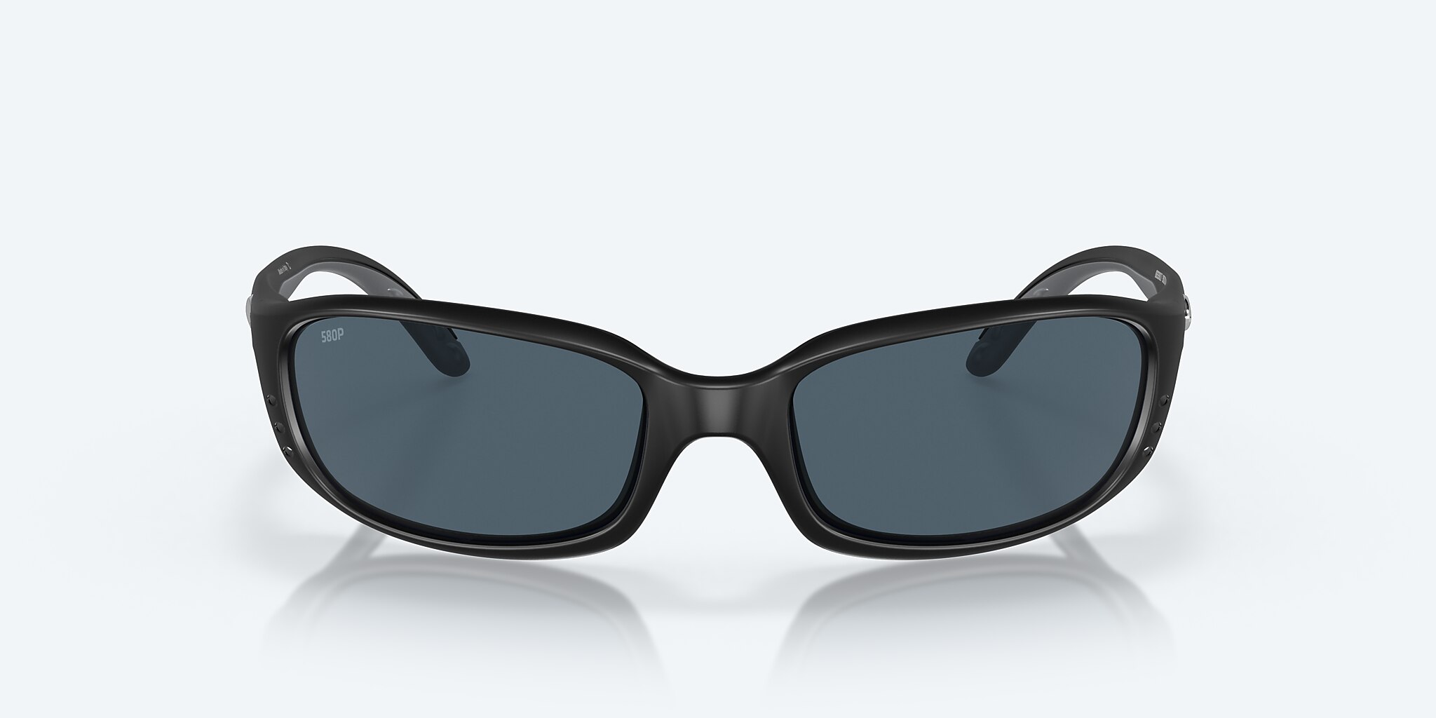 Sunglasses Costa Brine S (59-18) with Gray lens and Matte Black frame Image 2 of 7