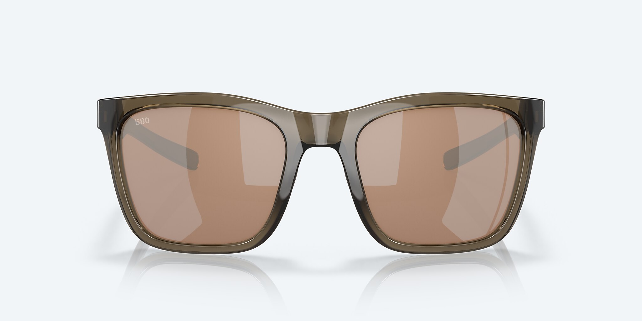 Sunglasses Costa Panga XXL (56-20) with Copper Silver Mirror lens and Shiny Taupe Crystal frame Image 2 of 7
