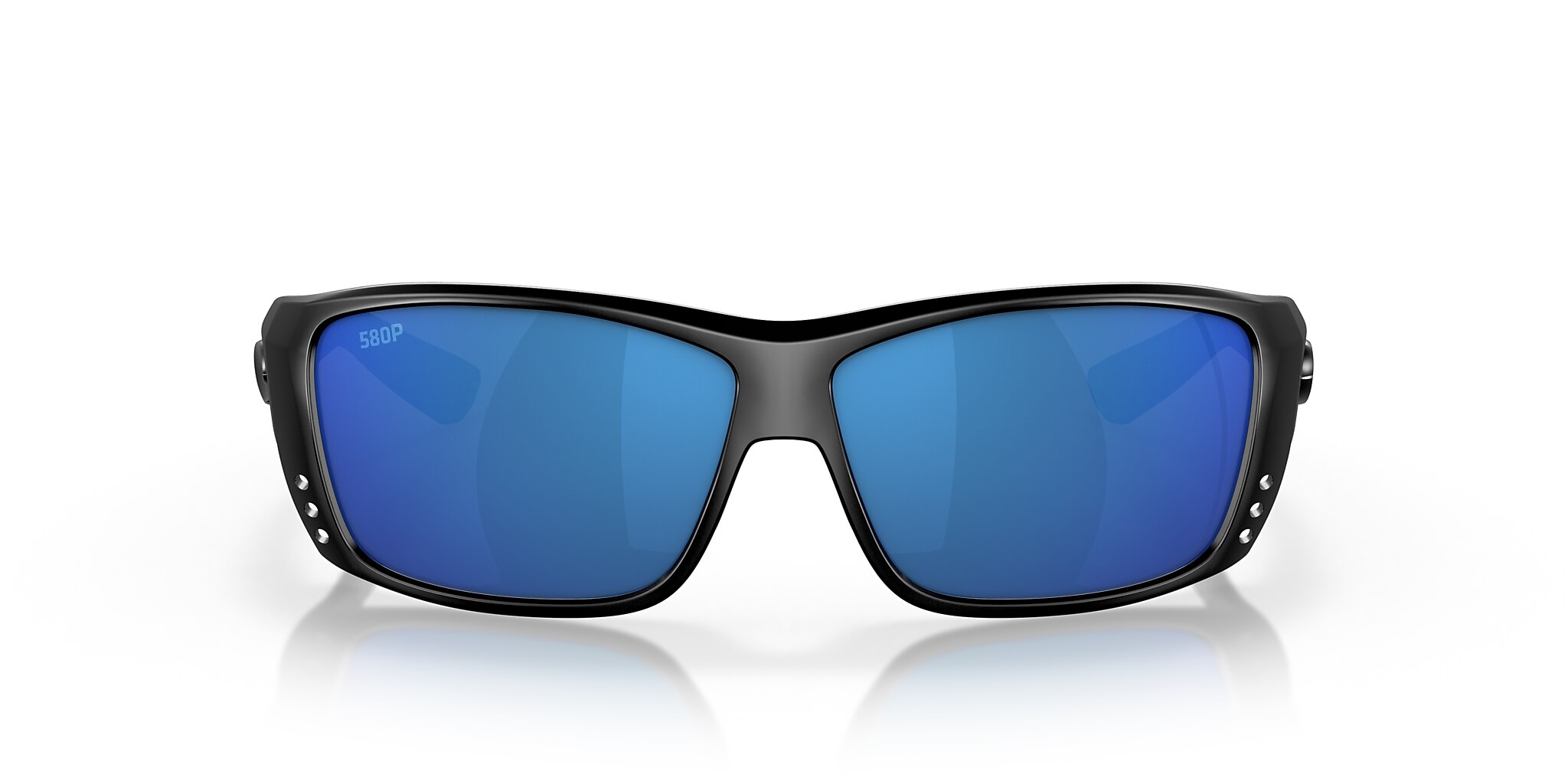 Costa Cat Cay M (61-10) with Blue Mirror lenses and Blackout frame