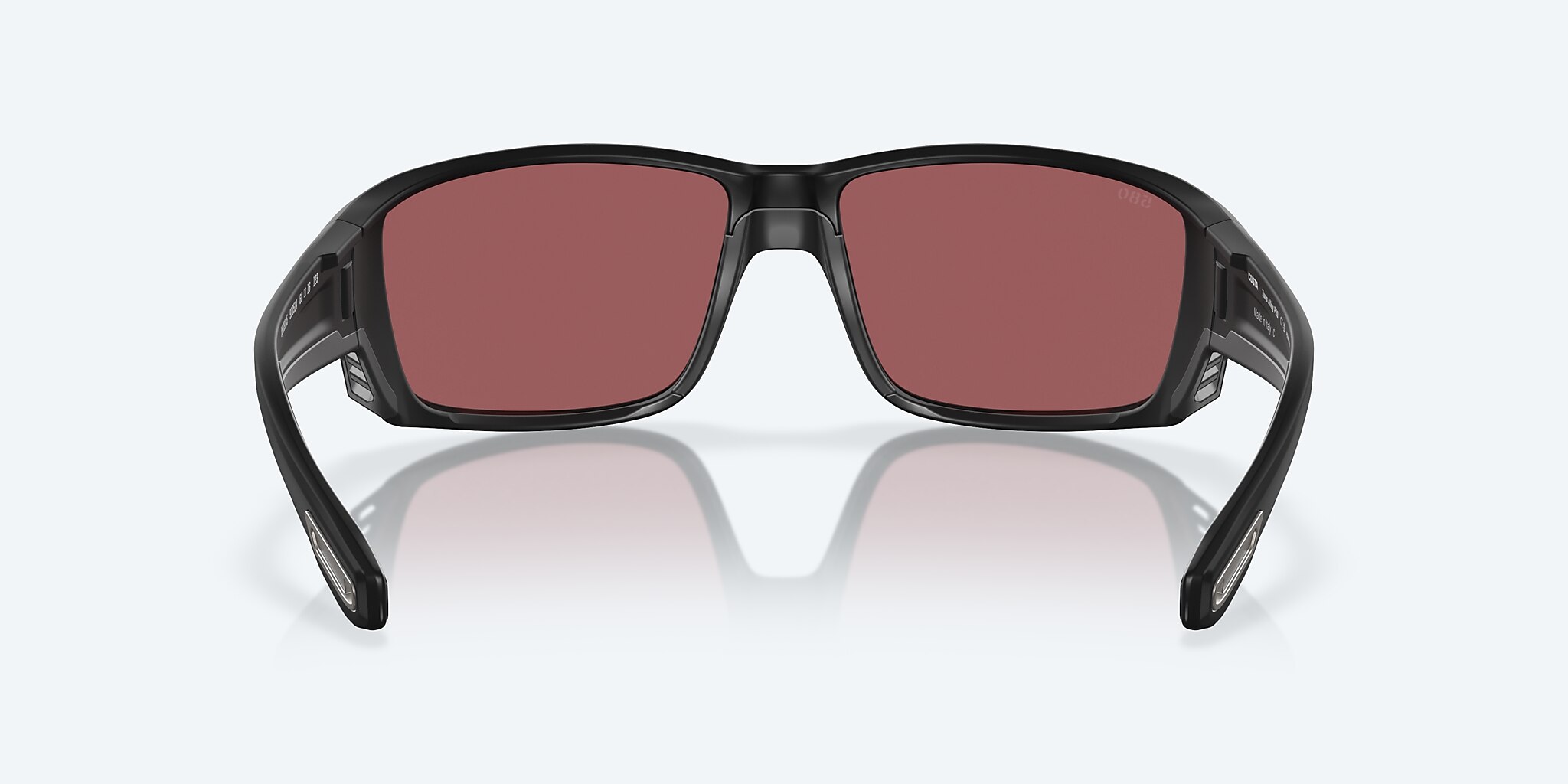 Sunglasses Costa Tuna Alley PRO L (60-16) with Gold Mirror lens and Matte Black frame Image 4 of 7