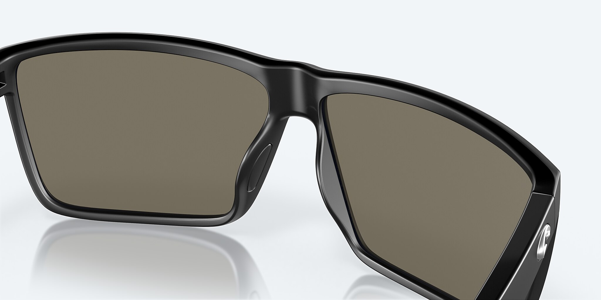Sunglasses Costa Rincon L (63-11) with Blue Mirror lens and Matte Black frame Image 8 of 8