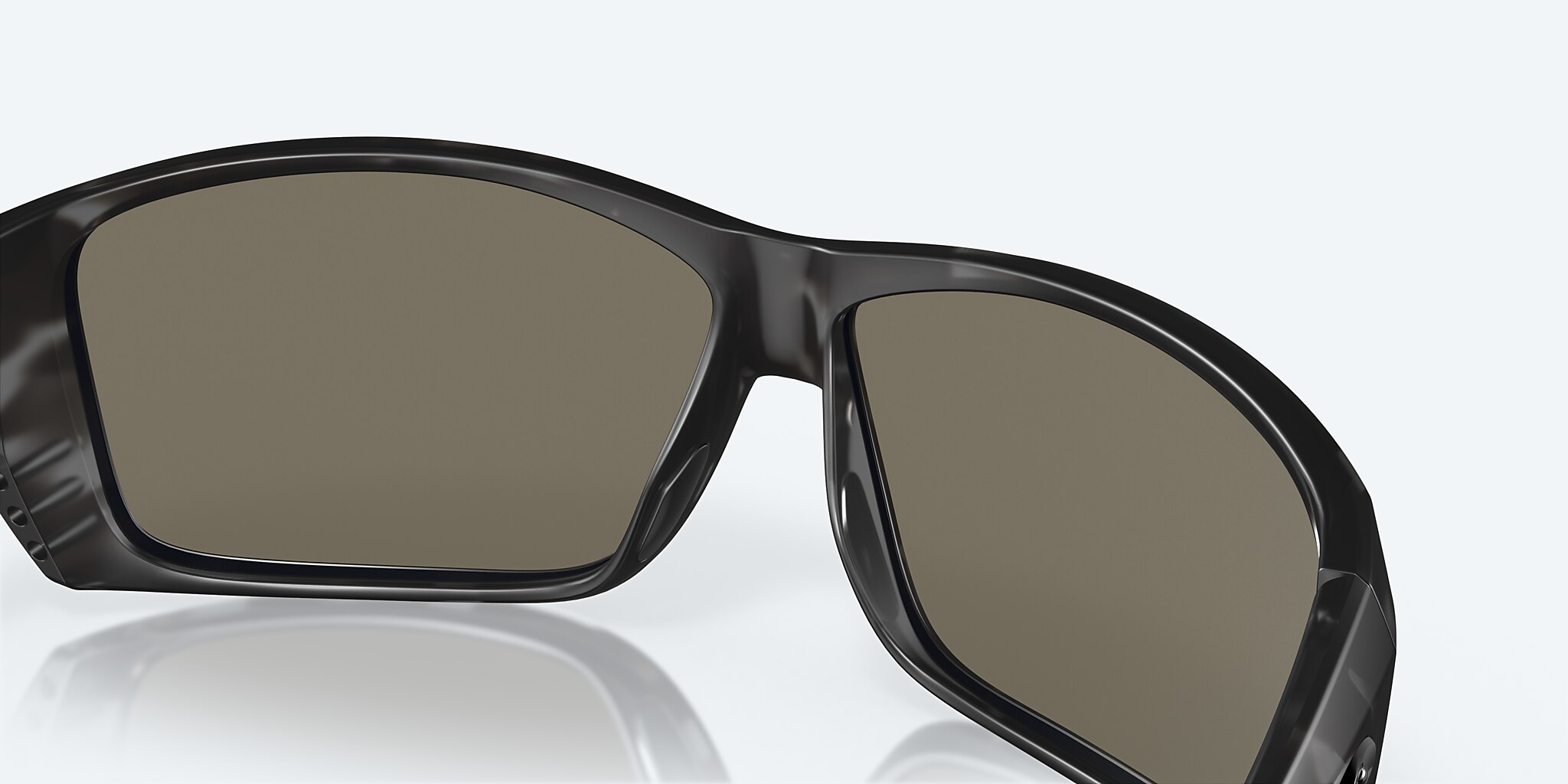 Sunglasses Costa Ocearch® Cat Cay M (61-10) with Blue Mirror lens and Tiger Shark Ocearch frame Image 7 of 7