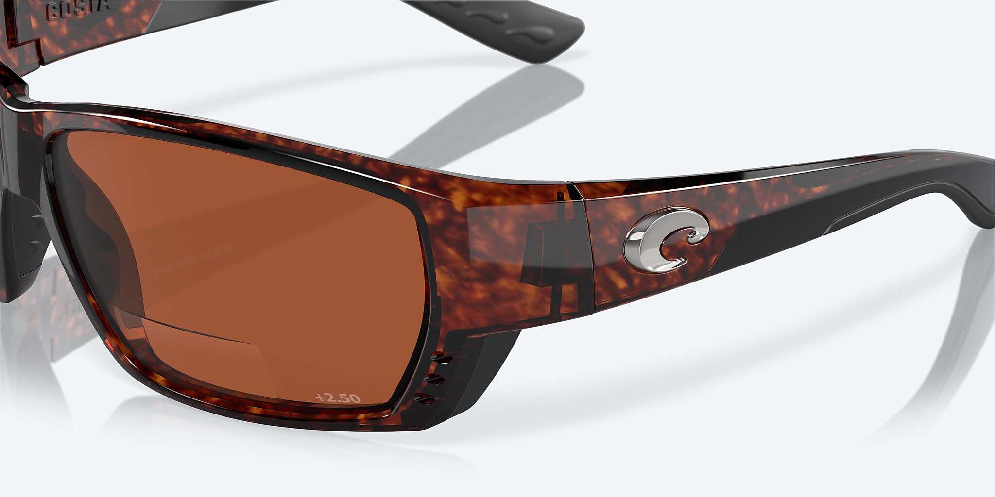 Readers Costa Tuna Alley Readers XL (62-11) with Copper lens and Tortoise frame Image 6 of 7