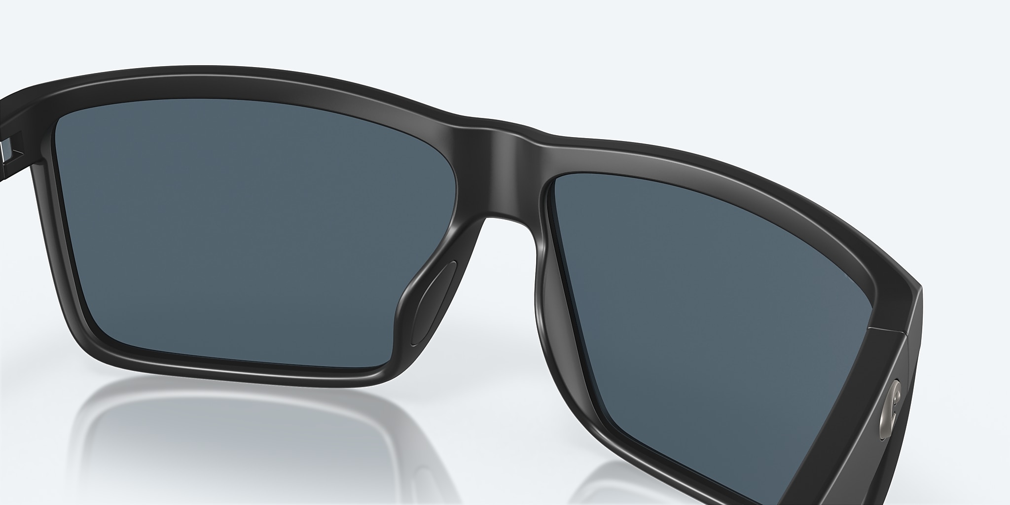 Sunglasses Costa Rinconcito M (60-12) with Gray lens and Matte Black frame Image 7 of 8