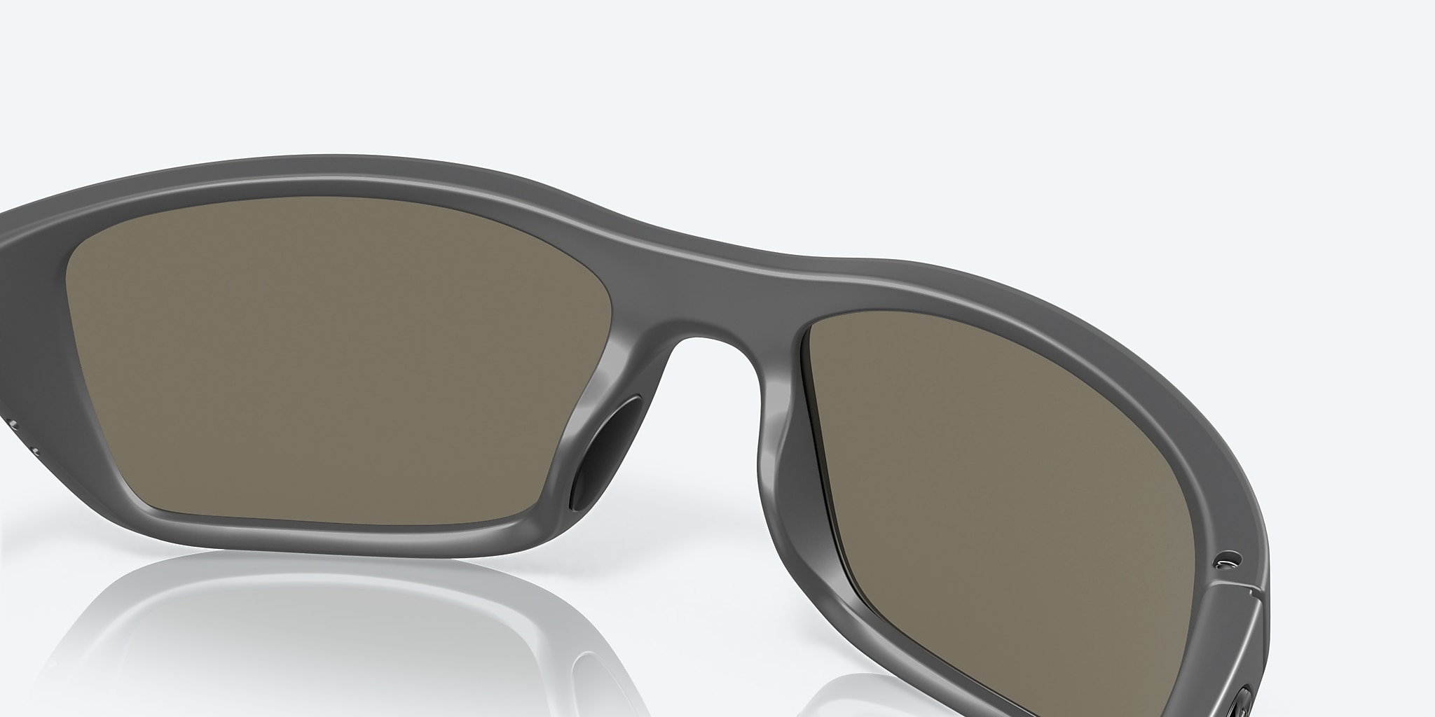 Lunettes de soleil Costa Whitetip M (58-18) avec Effet miroir Bleu verre et Gris mat monture Image 7 de 7