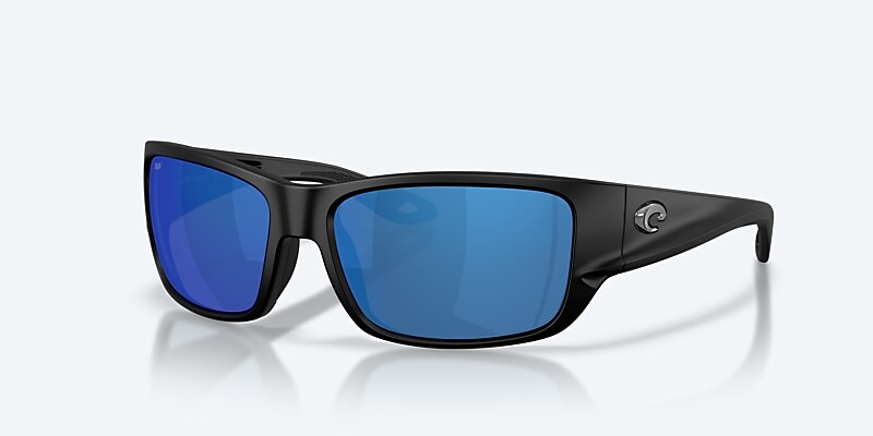 Sunglasses Costa Schoolie S (56-16) with Blue Mirror lens and Matte Black frame Image 1 of 9