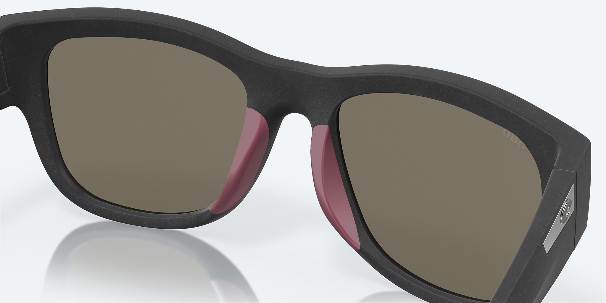 Sunglasses Costa Caleta XL (55-19) with Blue Mirror lens and Net Black frame Image 7 of 8