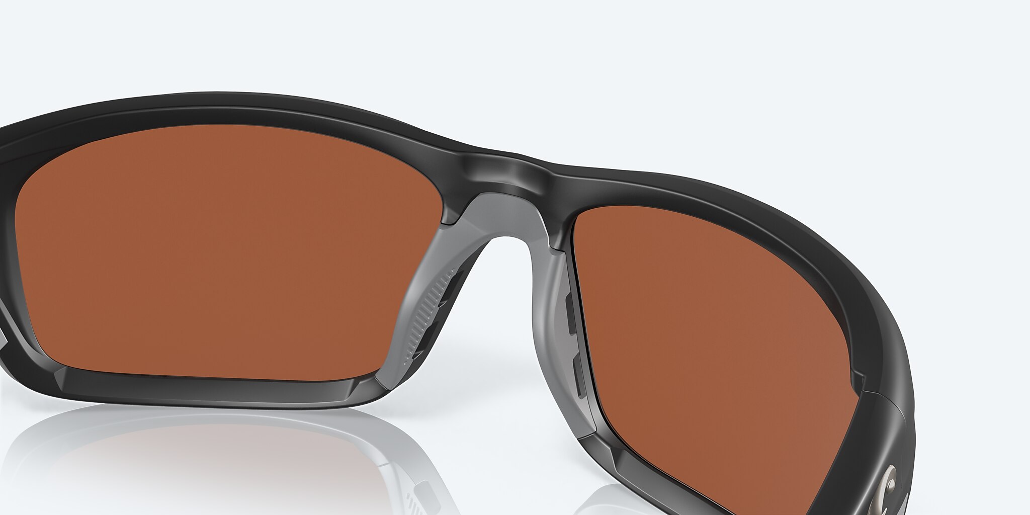 Sunglasses Costa Jose PRO L (62-16) with Green Mirror lens and Matte Black frame Image 7 of 7