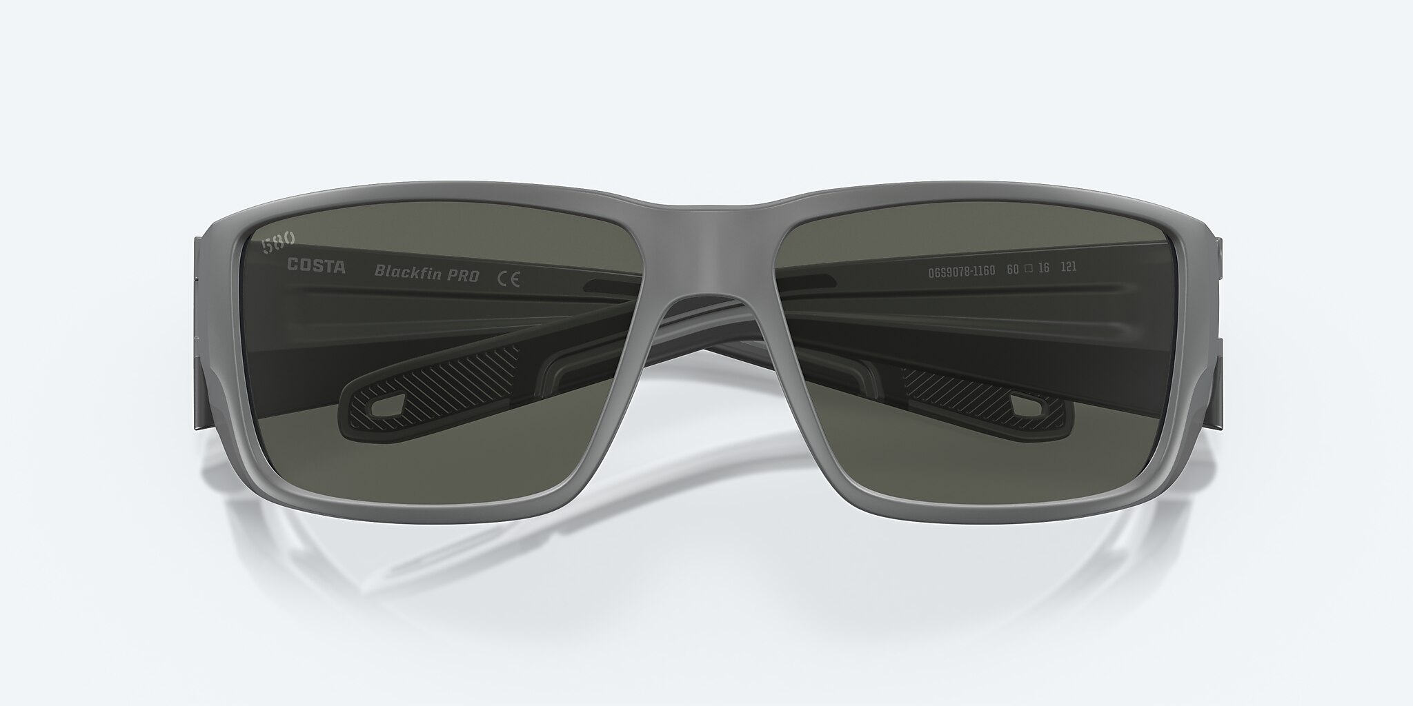 Sunglasses Costa Blackfin PRO L (60-16) with Gray lens and Matte Gray frame Image 5 of 7