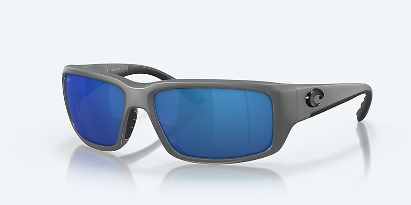 Sunglasses Costa Fantail M (59-14) with Blue Mirror lens and Matte Gray frame Image 1 of 7