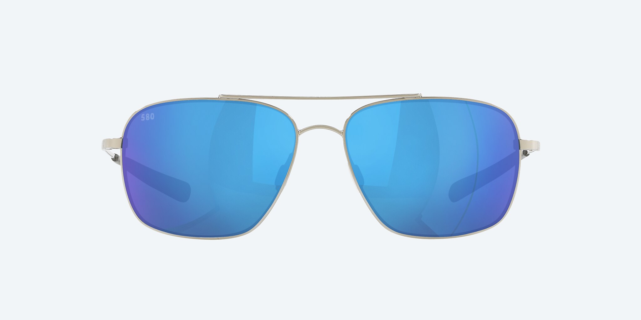Sunglasses Costa Canaveral XL (59-15) with Blue Mirror lens and Palladium frame Image 2 of 4