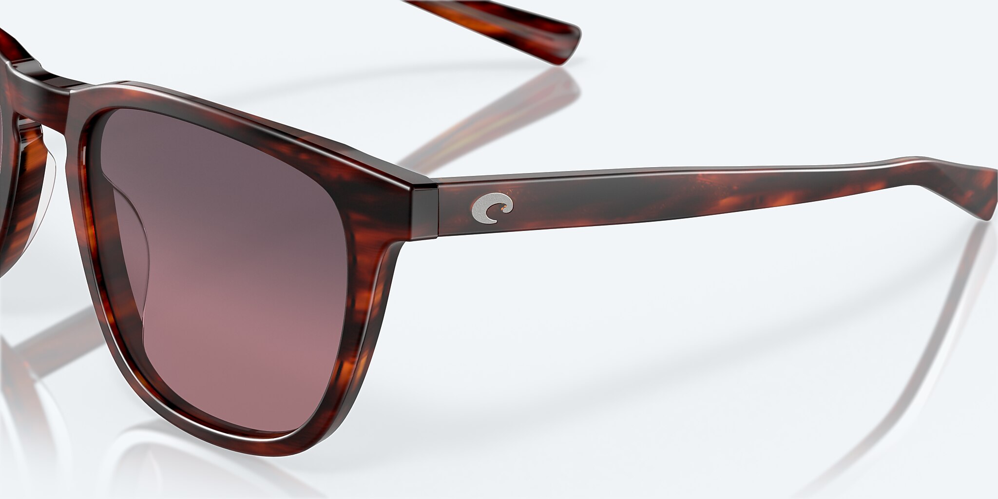 Sunglasses Costa Sullivan M (53-19) with Rose Gradient lens and Matte Tortoise frame Image 6 of 8