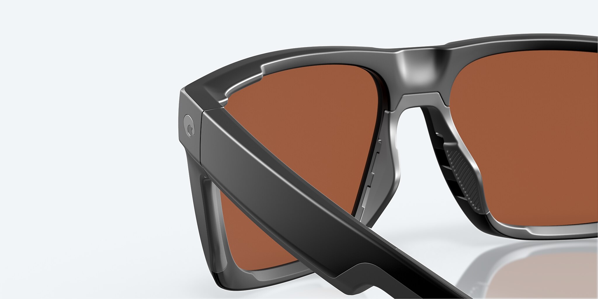 Sunglasses Costa Lido XL (57-16) with Green Mirror lens and Matte Black frame Image 6 of 9