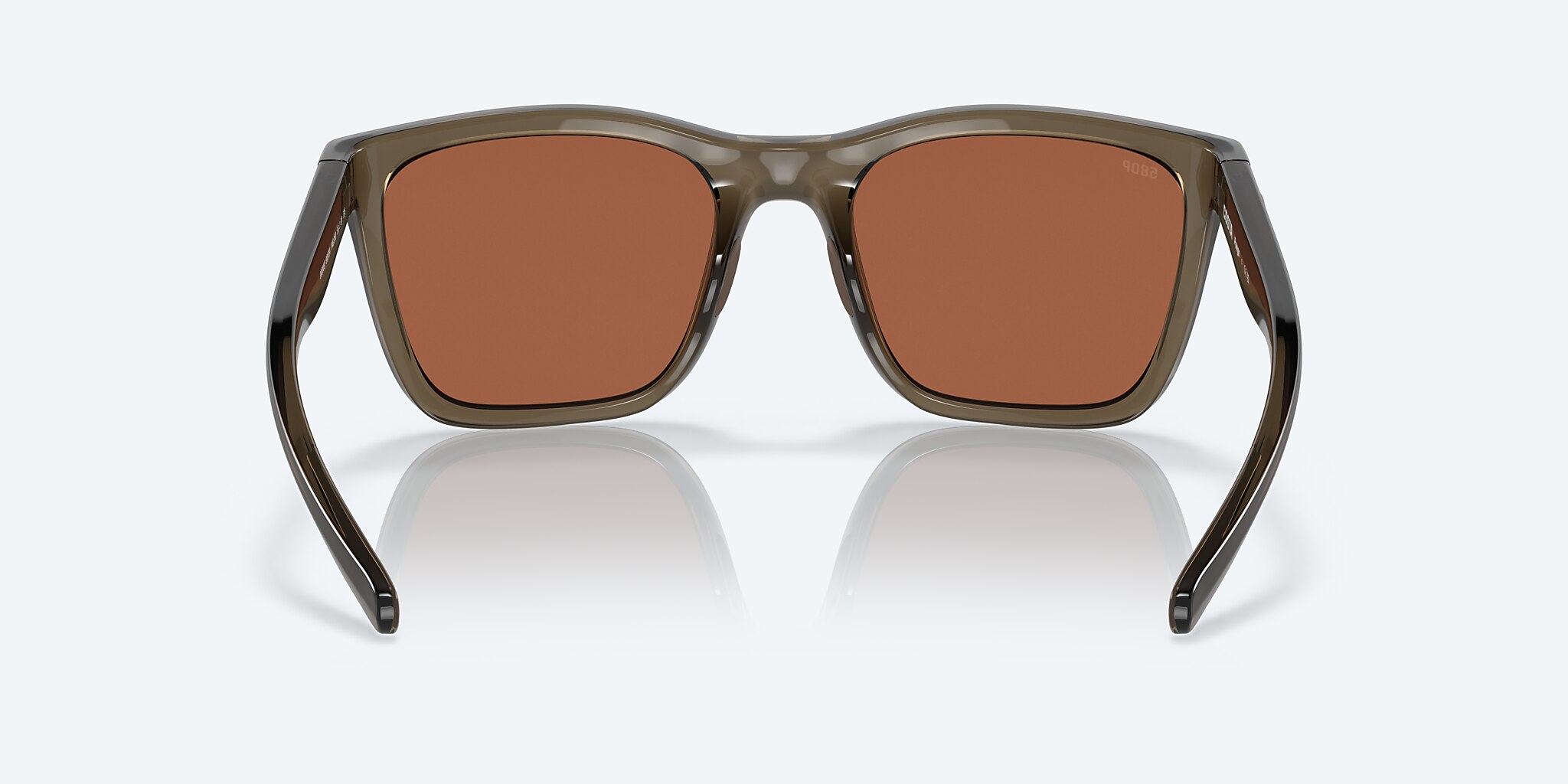 Sunglasses Costa Panga XXL (56-20) with Copper Silver Mirror lens and Shiny Taupe Crystal frame Image 4 of 7