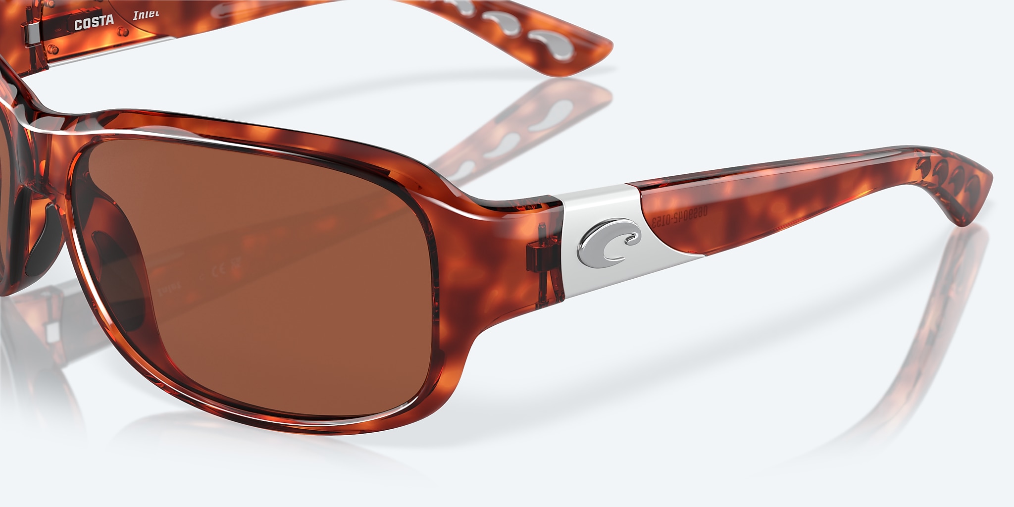 Lentes de Sol Costa Inlet S (58-14) con Cobre lente y Tipo Carey montura Imagen 6 de 7