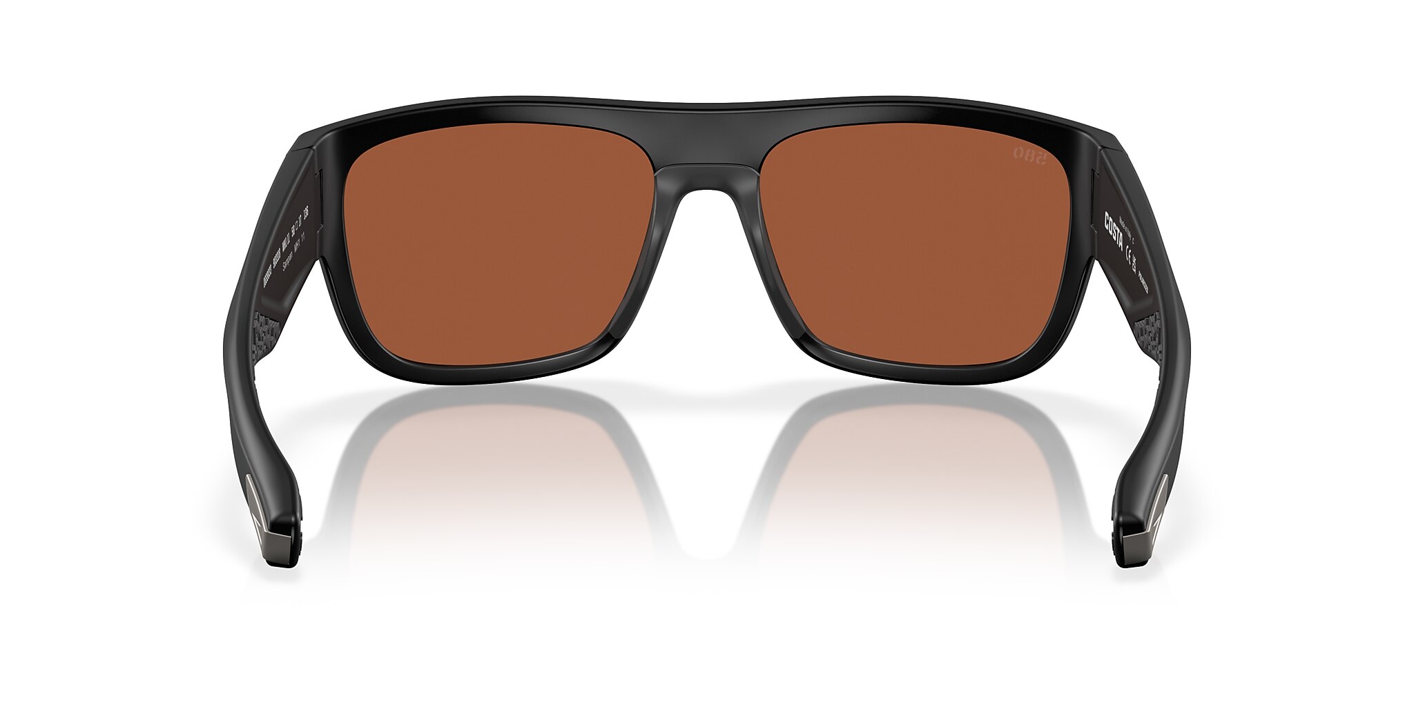 Costa Sampan XL (58-17) with Green Mirror lenses and Matte Black