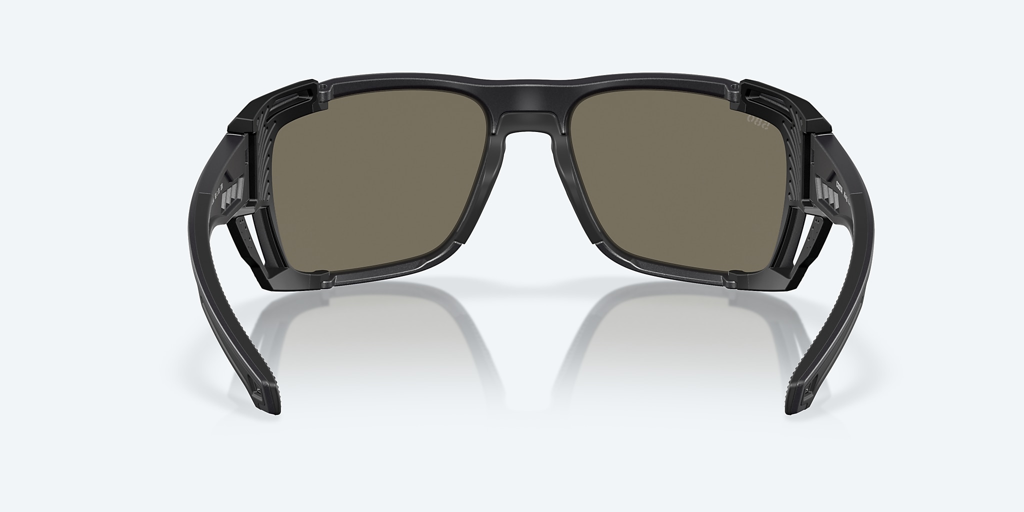 Sunglasses Costa King Tide 8 L (60-18) with Blue Mirror lens and Black Pearl frame Image 5 of 8